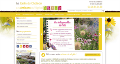 Desktop Screenshot of jardinduchateau.com